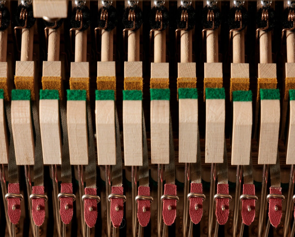 Marteaux d'un piano