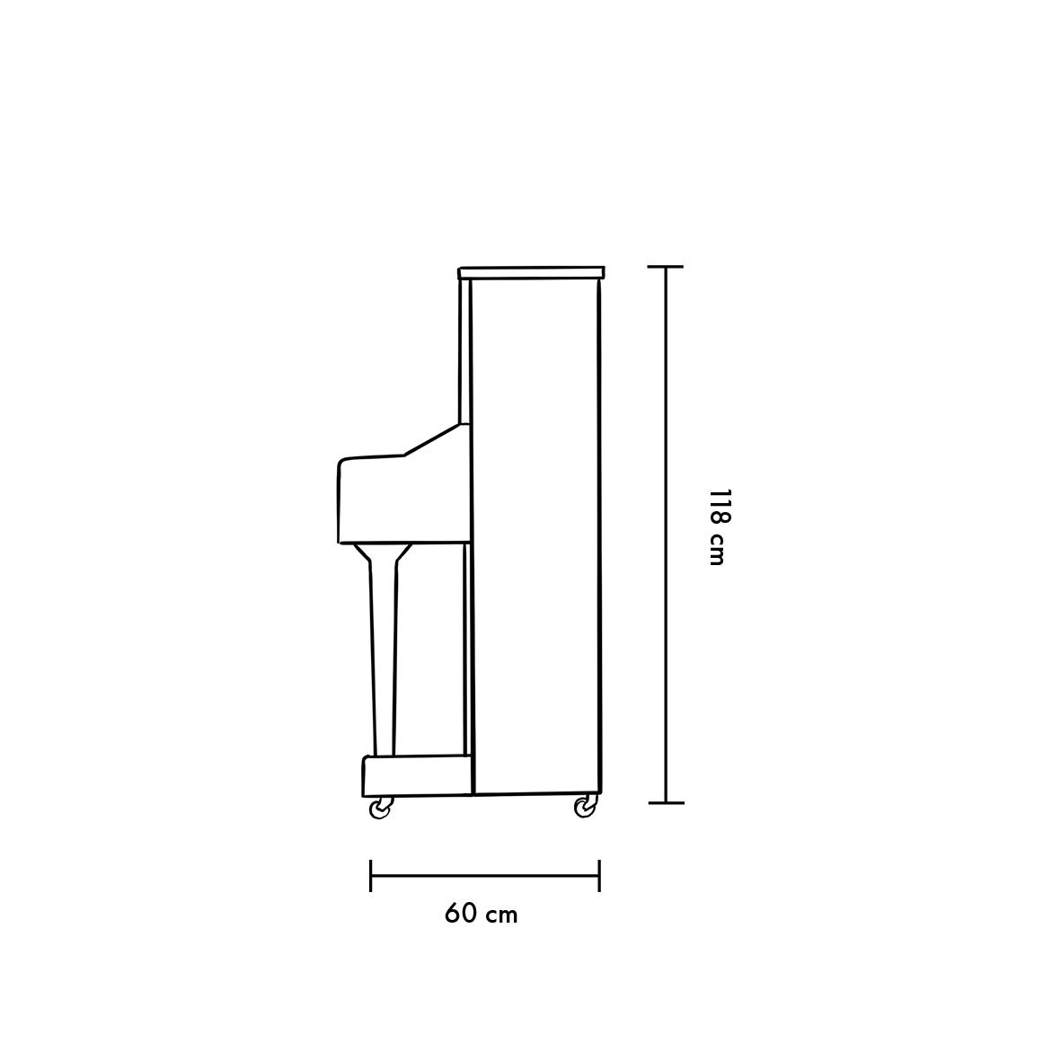 Blüthner Model C LC