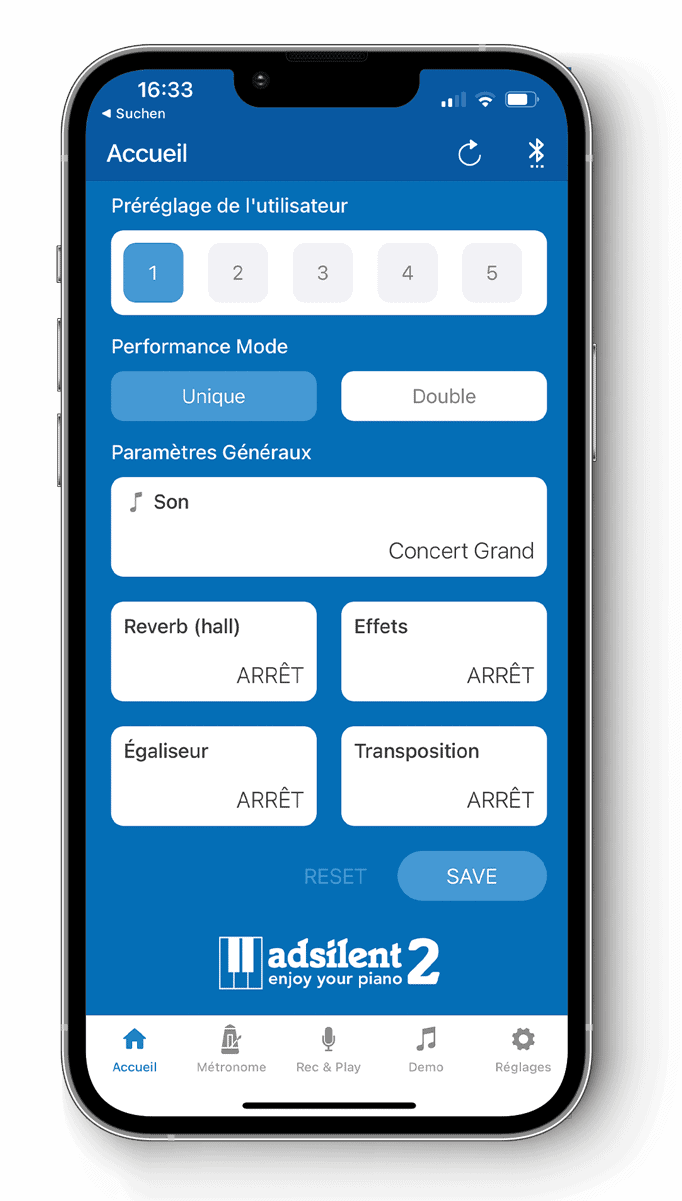 AD Silent 2 Queue à échappement