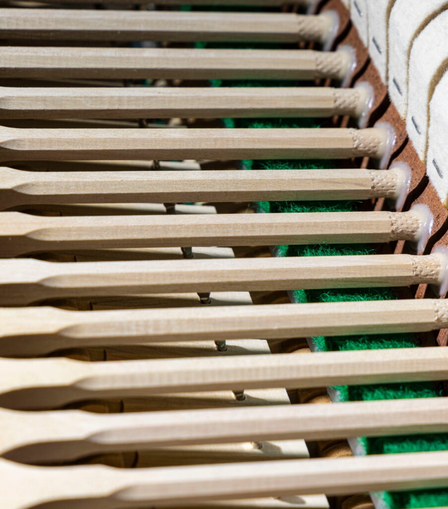 Marteaux de piano droit, état neuf